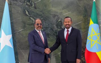 Madaxweyne Xasan Sheekh oo Booqasho Shaqo ku Tagay Itoobiya