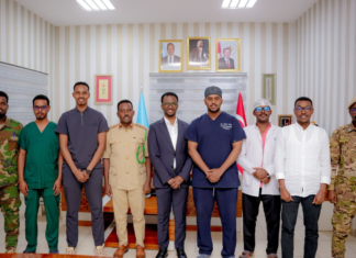 Somali army chief visits wounded soldiers at Mogadishu hospital