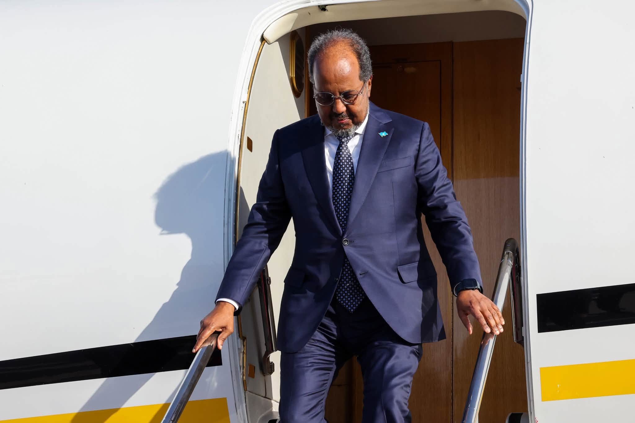 Madaxweyne Xasan Sheekh oo Ka Qaybgalaya Madasha Al-Calamayn Afrika Forum