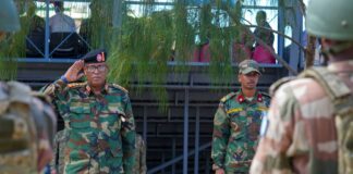 Taliska Ciidanka Xoogga Dalka oo Ka Qaybgalay Munaasabadda Dhaarinta Layli Saraakiisha iyo Guutada 22-aad ee Gorgor