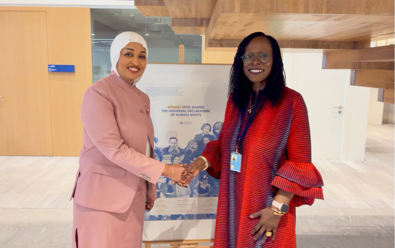 Wasiirka Qoyska iyo Xuquuqul Insaanka oo Geneva Kulan kula Yeeshay OHCHR