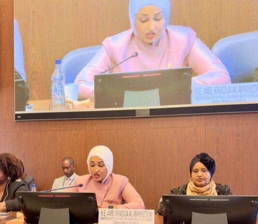 Somalia Highlights Human Rights Reforms at UN Council Meeting in Geneva