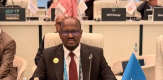 Wasiirka Batroolka Soomaaliya oo Ka Qaybgalay Madasha Caalamiga ah ee Tamarta ee Riyadh
