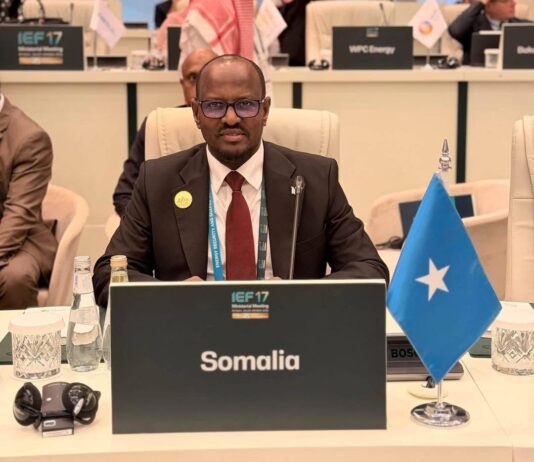 Wasiirka Batroolka Soomaaliya oo Ka Qaybgalay Madasha Caalamiga ah ee Tamarta ee Riyadh