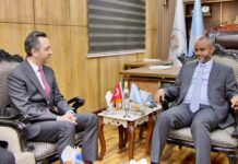Somalia Parliament Speaker Meets New Turkish Ambassador