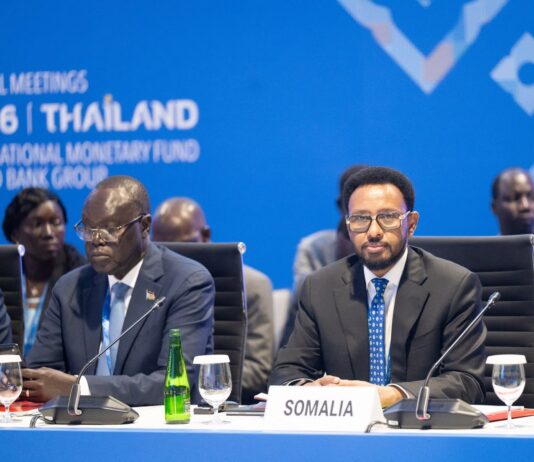 Somali Finance Minister Hands Over World Bank Africa Group 1 Representative Role