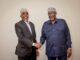 Sheekh Aadan Madoobe oo Muqdisho kula kulmay madaxweynihii hore ee Koonfur Galbeed Shariif Xasan