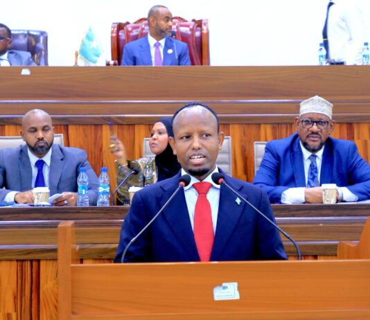 Wasiirka Caafimaadka Soomaaliya oo ka badbaaday mooshin xilka looga qaadi lahaa