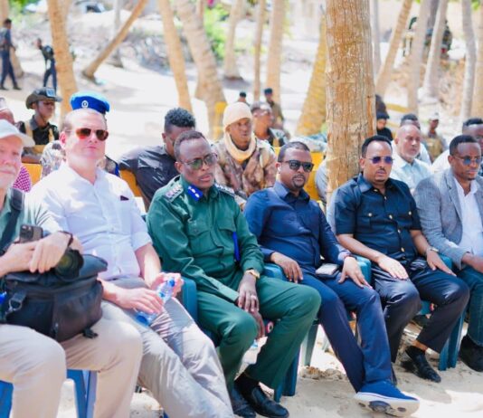 Mas’uuliyiin ka tirsan Koonfur Galbeed oo dhagax-dhigay mashruuca deegamaynta Gendereshe