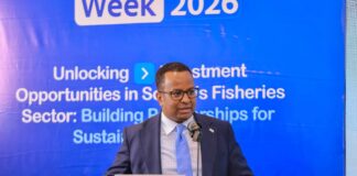 Wasiirka Arrimaha Dibadda Soomaaliya oo ka qeybgalay Madasha Toddobaadka Kalluumeysiga Qaranka 2026