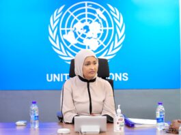 Wasiirka Qoyska iyo Horumarinta Xuquuqul Insaanka oo kormeertay xafiiska OHCHR ee Muqdisho