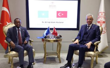 Wasiirrada Caafimaadka Soomaaliya iyo Turkiga oo kulan laba geesood ah ku yeeshay Istanbul