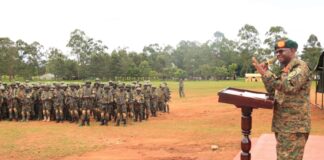 Uganda oo Soomaaliya u dirtay Guutada Dagaalka 48-aad ee Ciidamada UPDF