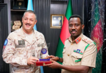 Somalia, EU military training mission discuss strengthening army capabilities