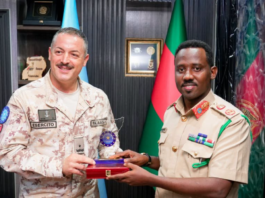 Somalia, EU military training mission discuss strengthening army capabilities