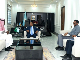 Somalia’s foreign minister bids farewell to Saudi ambassador