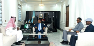 Somalia’s foreign minister bids farewell to Saudi ambassador