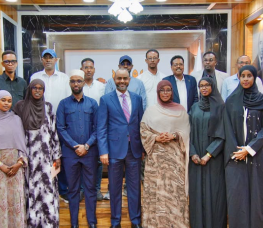 Somalia’s Parliament Speaker Meets Private Media Leaders, Pledges Support for Press Freedom
